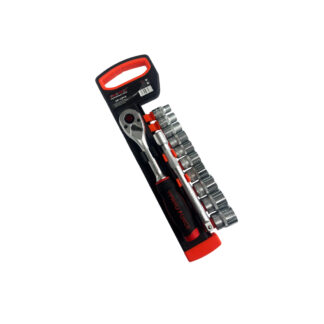 Набор головок с трещоткой PPRROFORCE 3/8" (12 предметов)