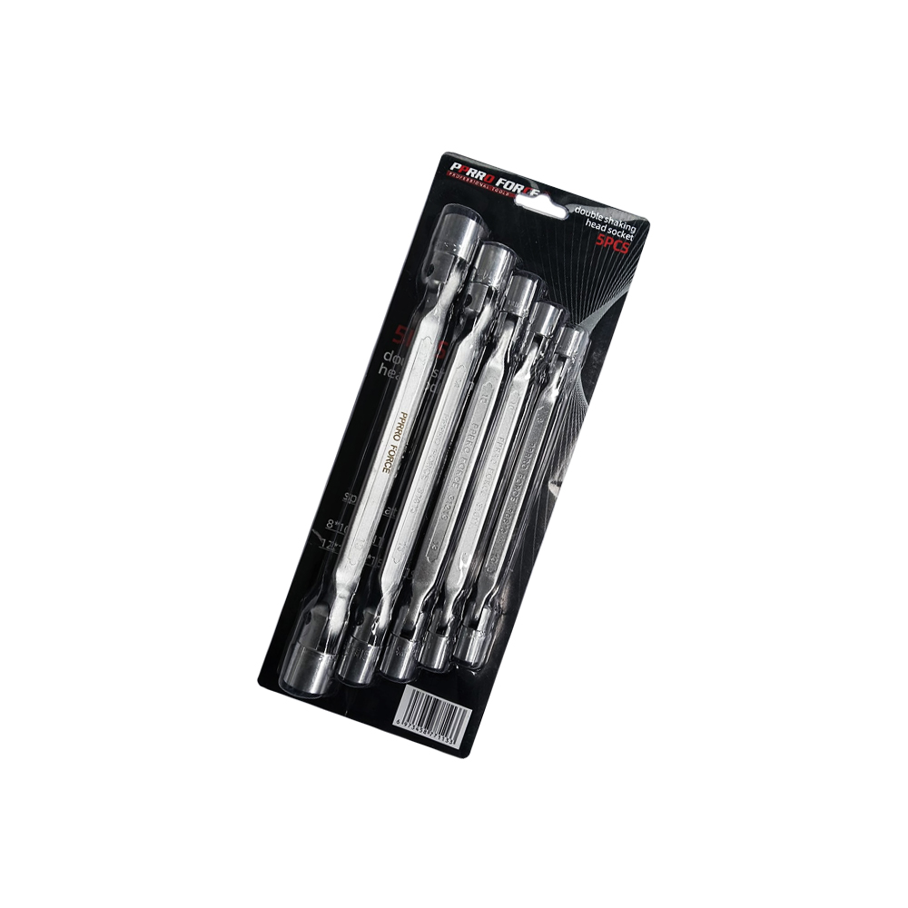 Набор двусторонних торцевых ключей PPRROFORCE 5 шт